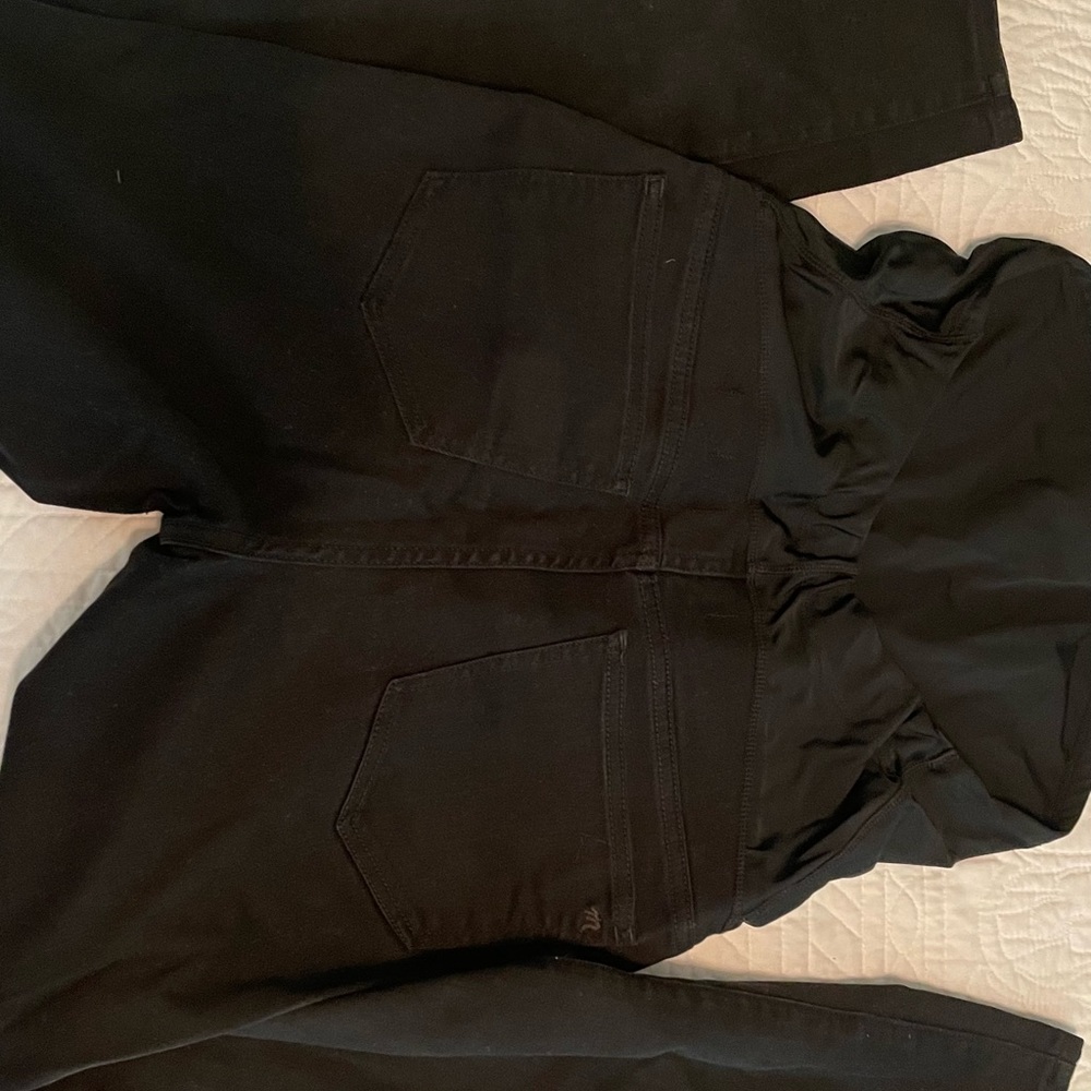 Black Madewell Skinny Maternity Jeans 28